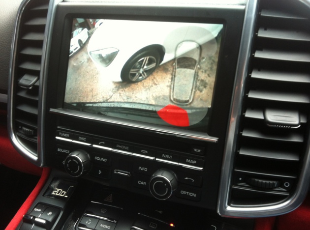 Porsche Cayenne Reversing Camera