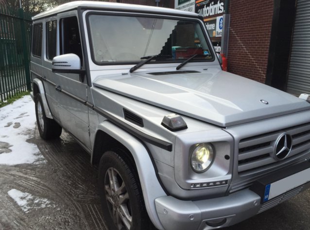 Mercedes G-Wagon Rear DVD Package