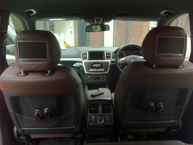 Mercedes ML “W166” Rear DVD Package