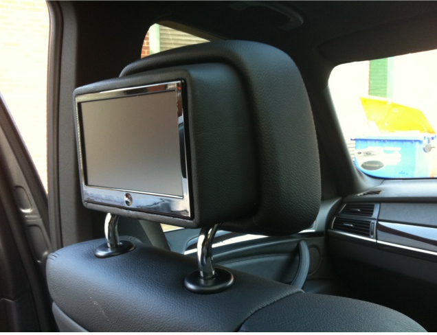 BMW X5 Rear DVD System