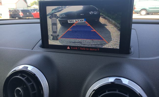 Audi-reverse-camera-fitting-bury