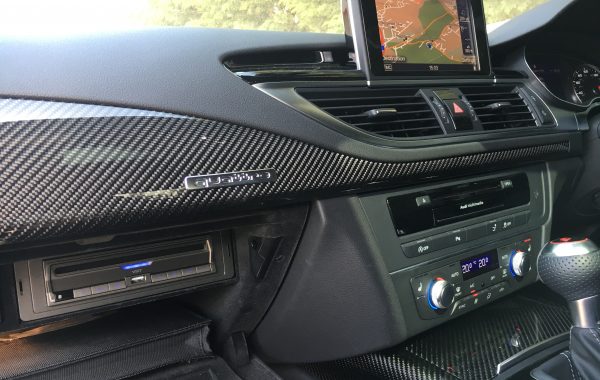 Audi RS7 for rear entertainment package.