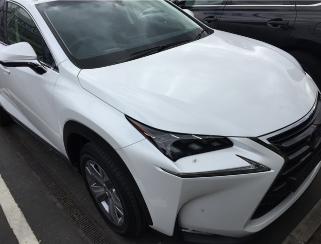 Lexus NX300 Rear DVD System