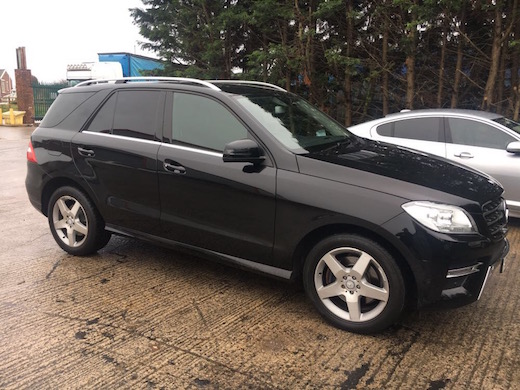 Mercedes ML Heated Seats