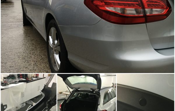 Mercedes C Class rear parking sensors
