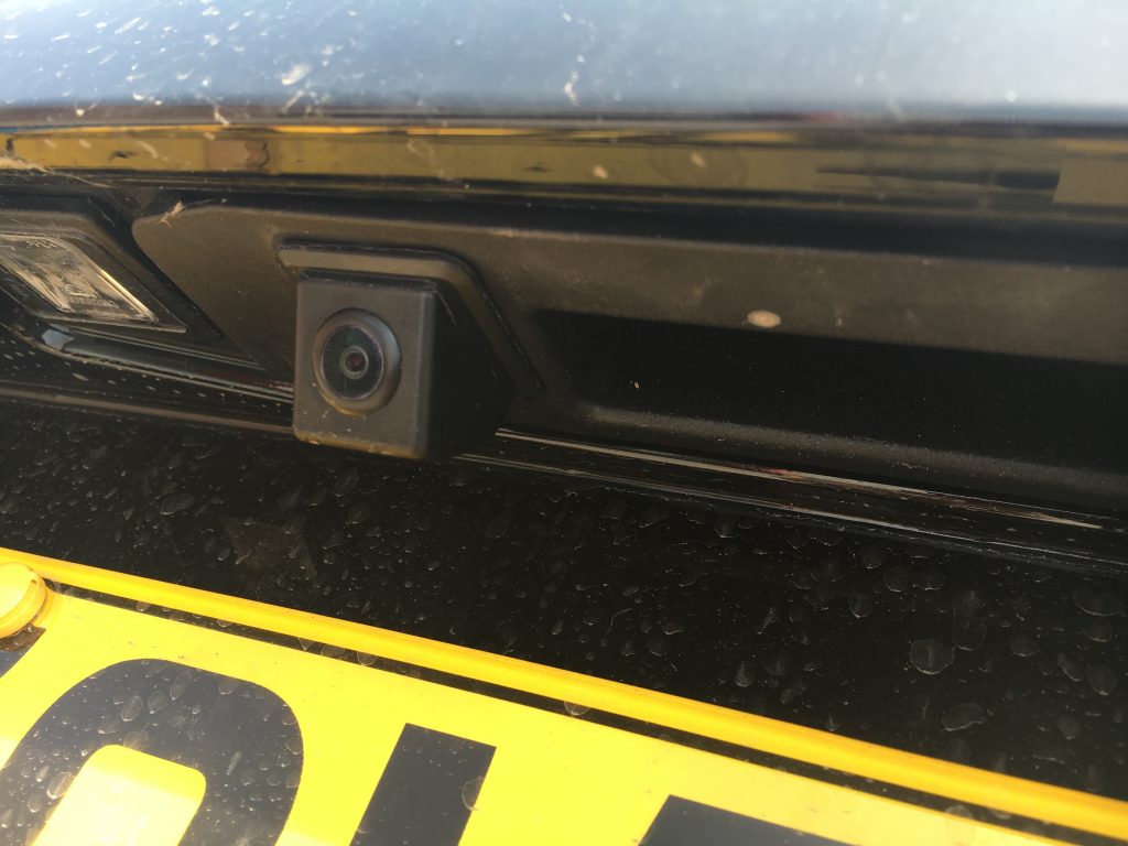 A Class Mercedes with aftermarket reverse camera - AV Solutions