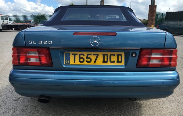 Mercedes SL500 front and rear sensors