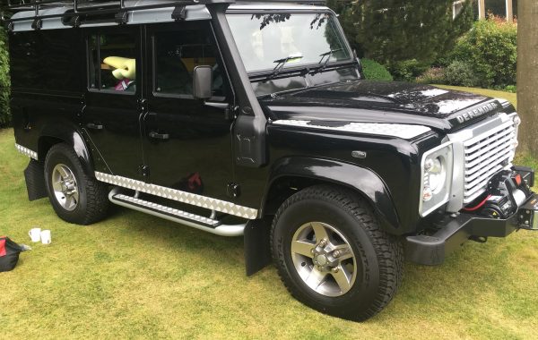 Land Rover Defender CAT6 tracking system