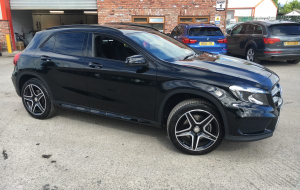 Mercedes GLA front parking sensors