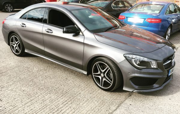 Mercedes CLA rear parking camera