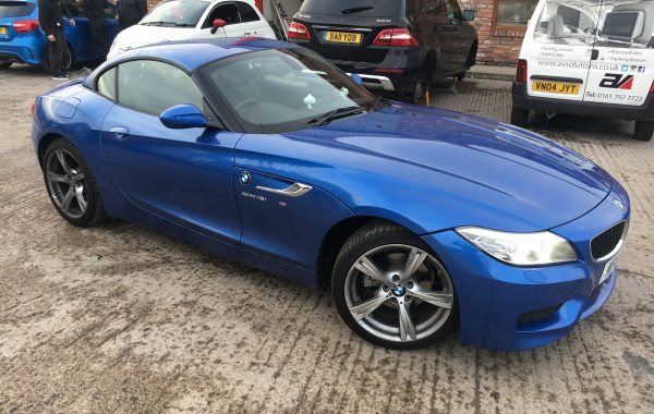 BMW Z4 front heated seats + front and rear parking sensors