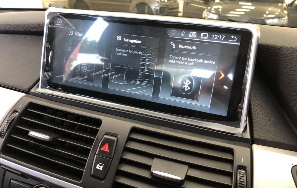 BMW X5 E70 Android front screen upgrade