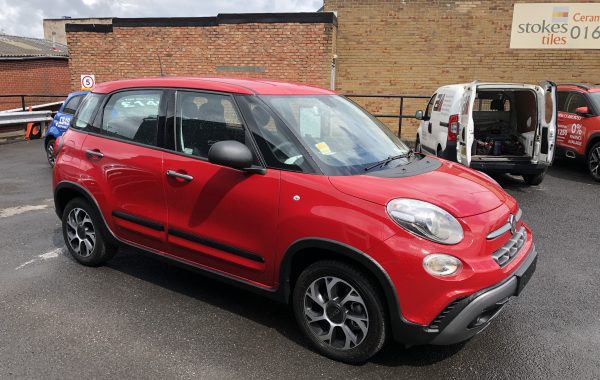 Fiat 500X rear parking sensors