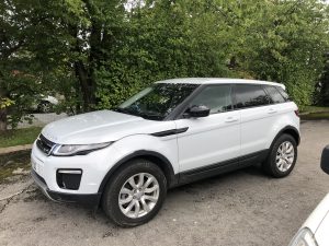 range-rover-evoque-front-dash-cam-fitting-bury-manchester-northwest