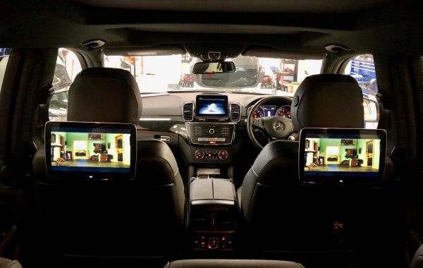 Android screens & DVD player Mercedes GLS